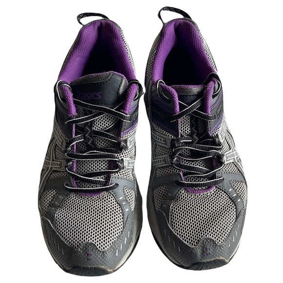 ASICS GEL-Venture 3 Trail Running Shoes Gray/Purple ,Size 8.5 - Picture 1 of 8